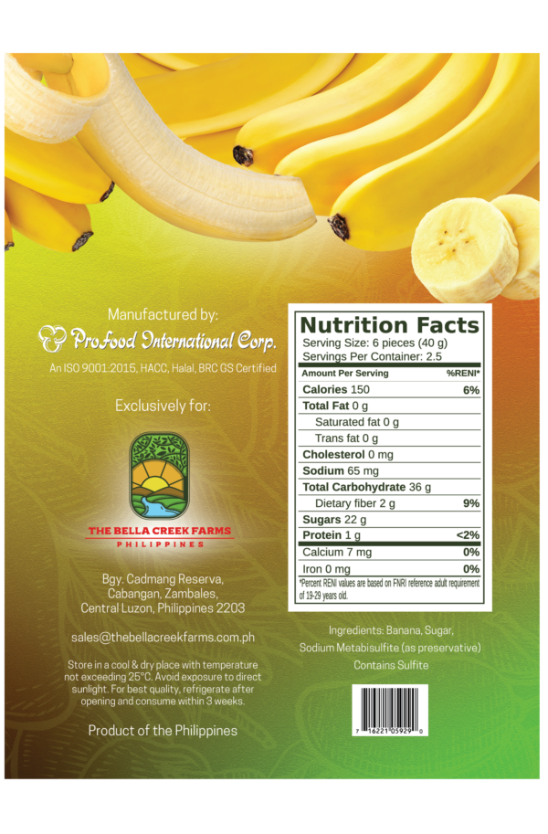 THE BELLA CREEK FARMS Dried Fruits